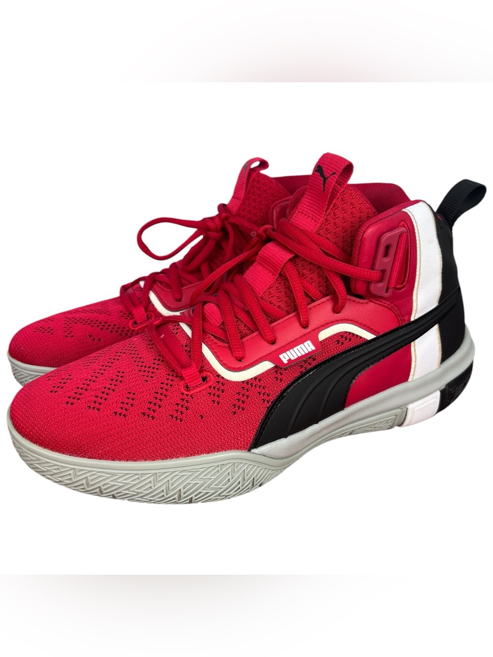 Puma Legacy March Madness Toreador Men’s Red/Black Basketball Sneakers Sz 10.5